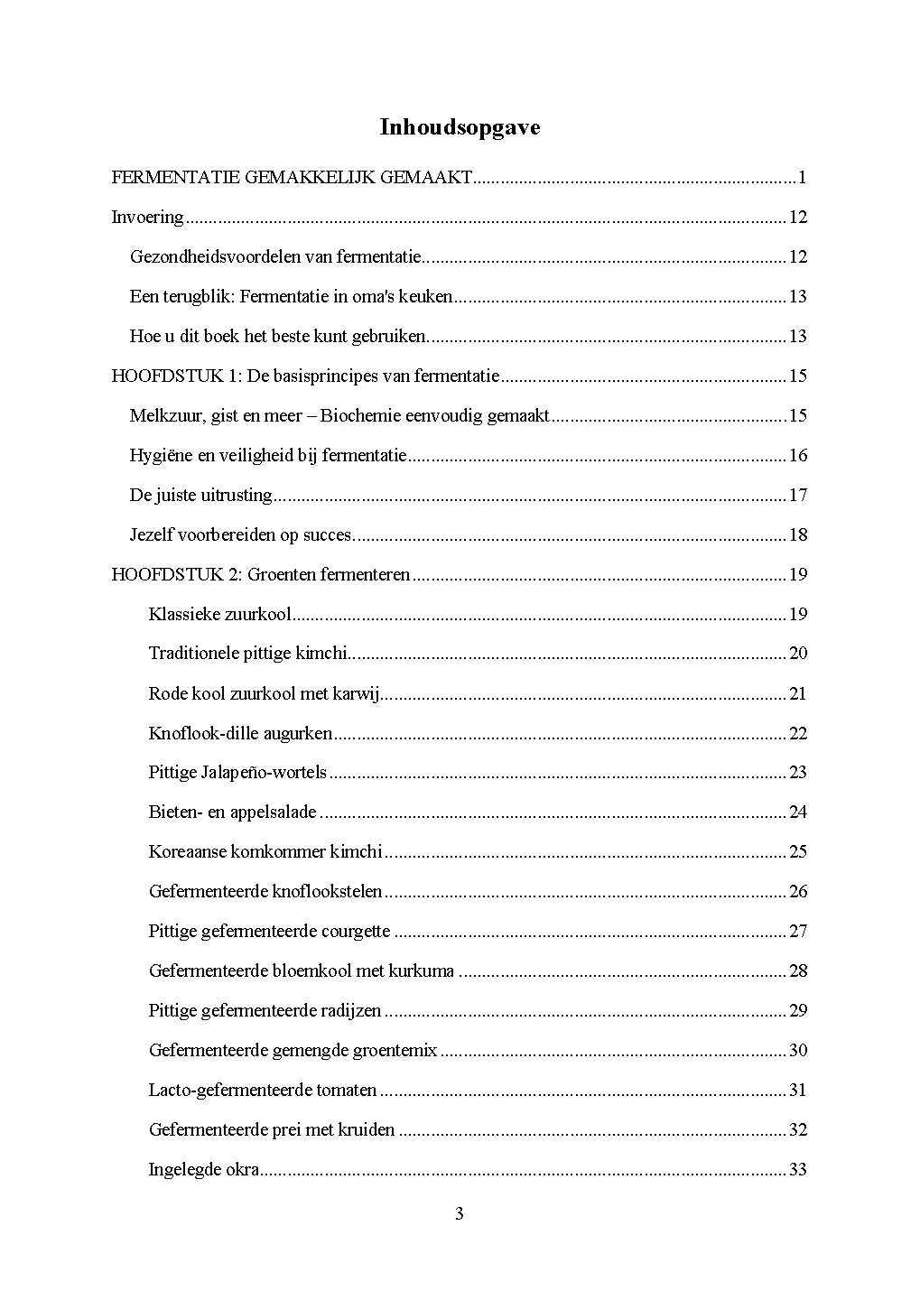 Voorbeeld pagina