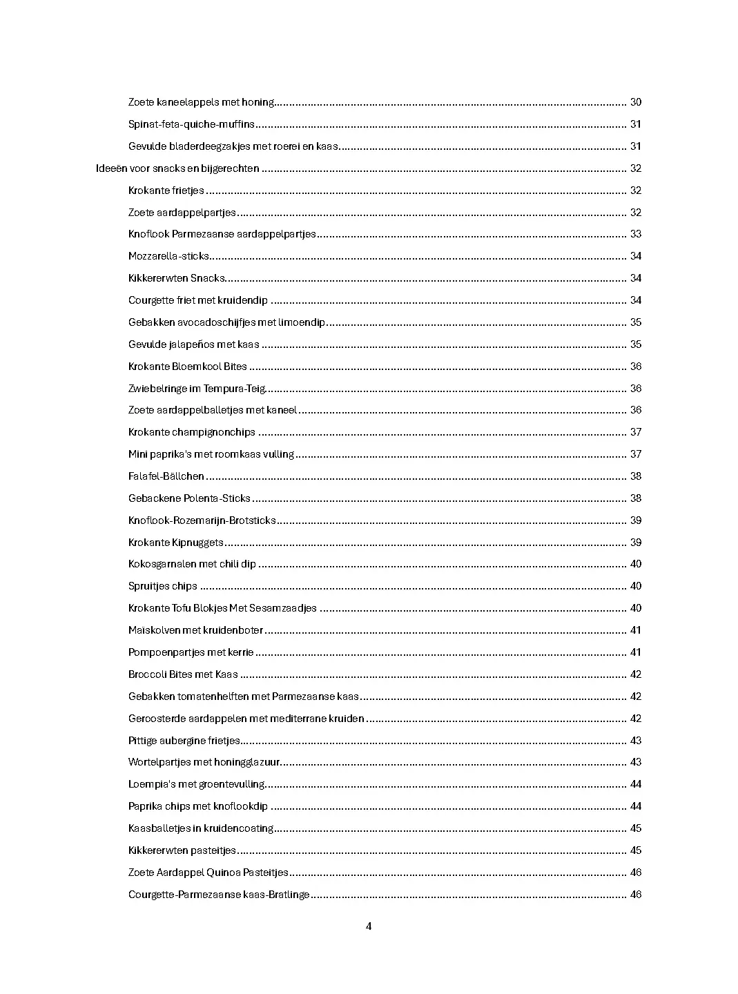Voorbeeld pagina