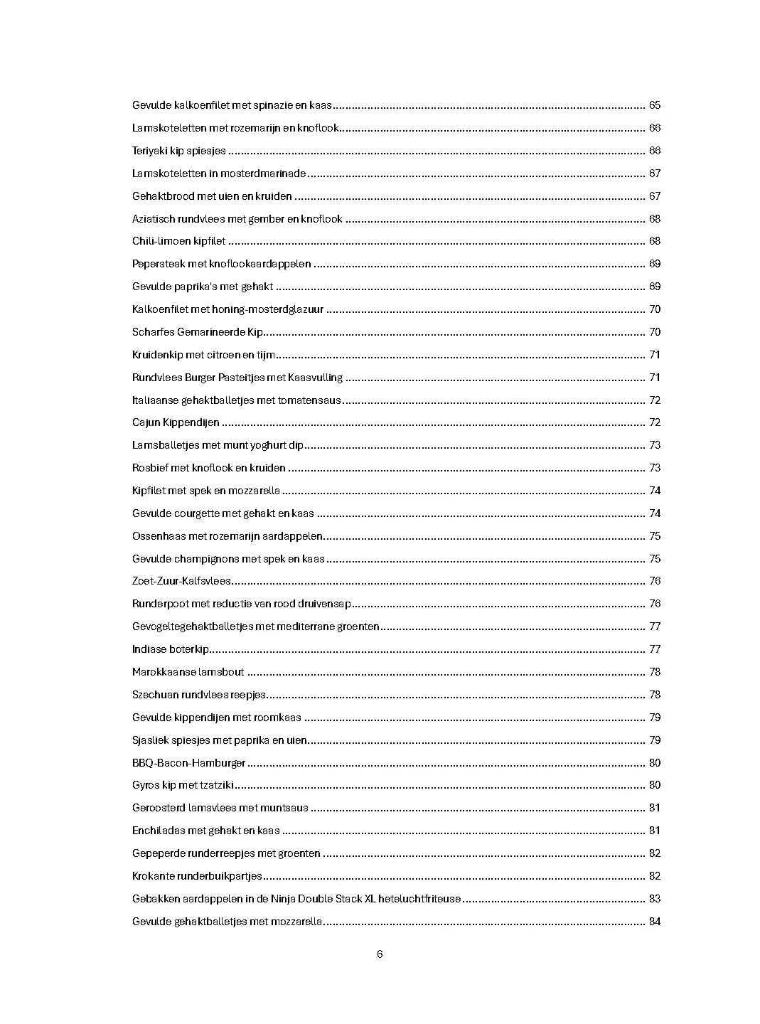 Voorbeeld pagina