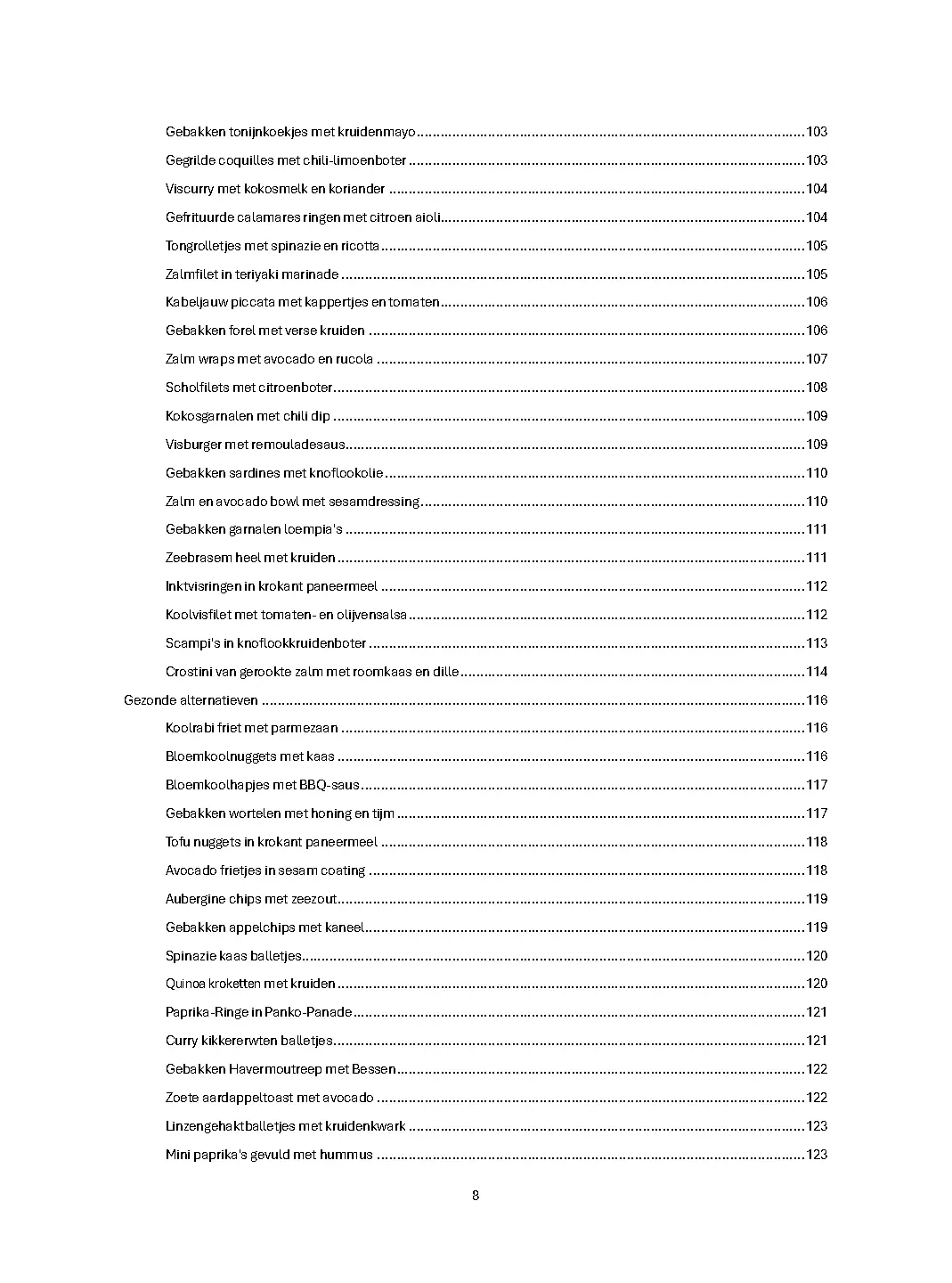 Voorbeeld pagina