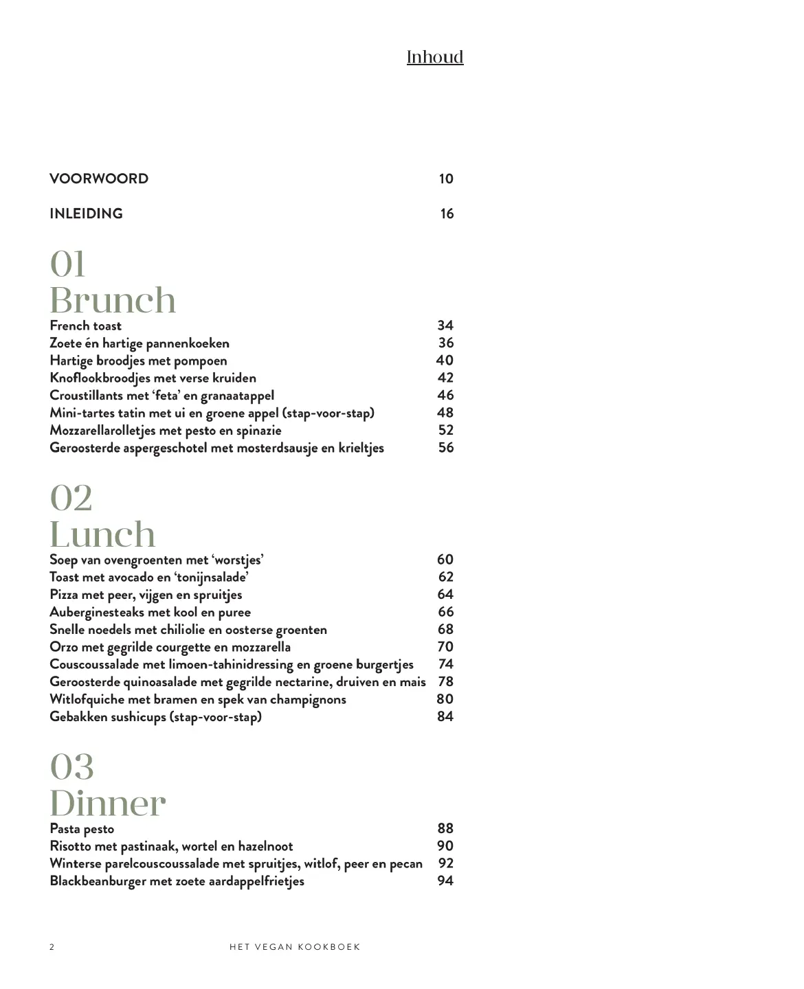 Voorbeeld pagina