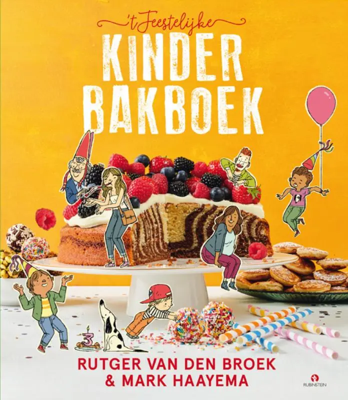 Cover van t Feestelijke kinderbakboek