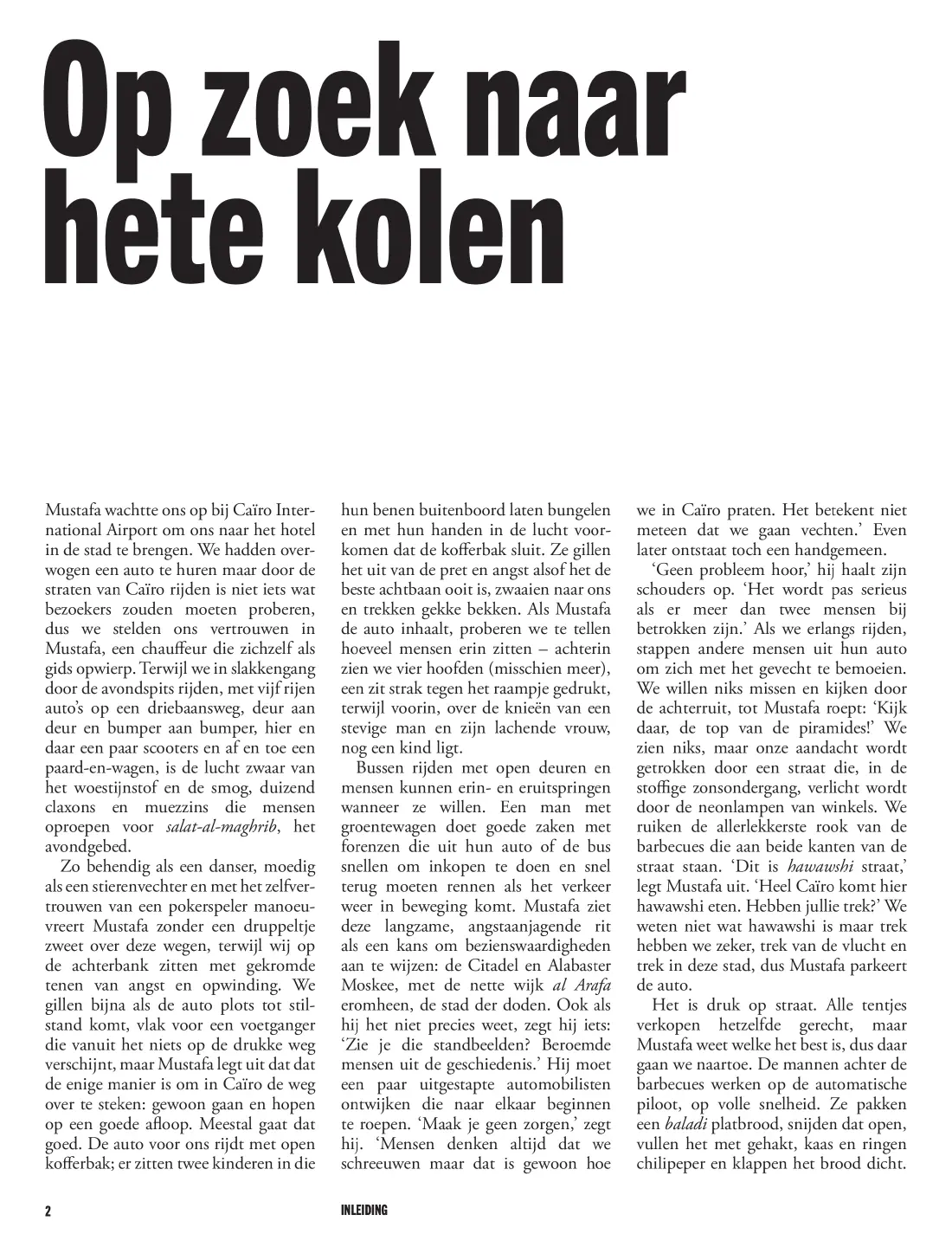 Voorbeeld pagina