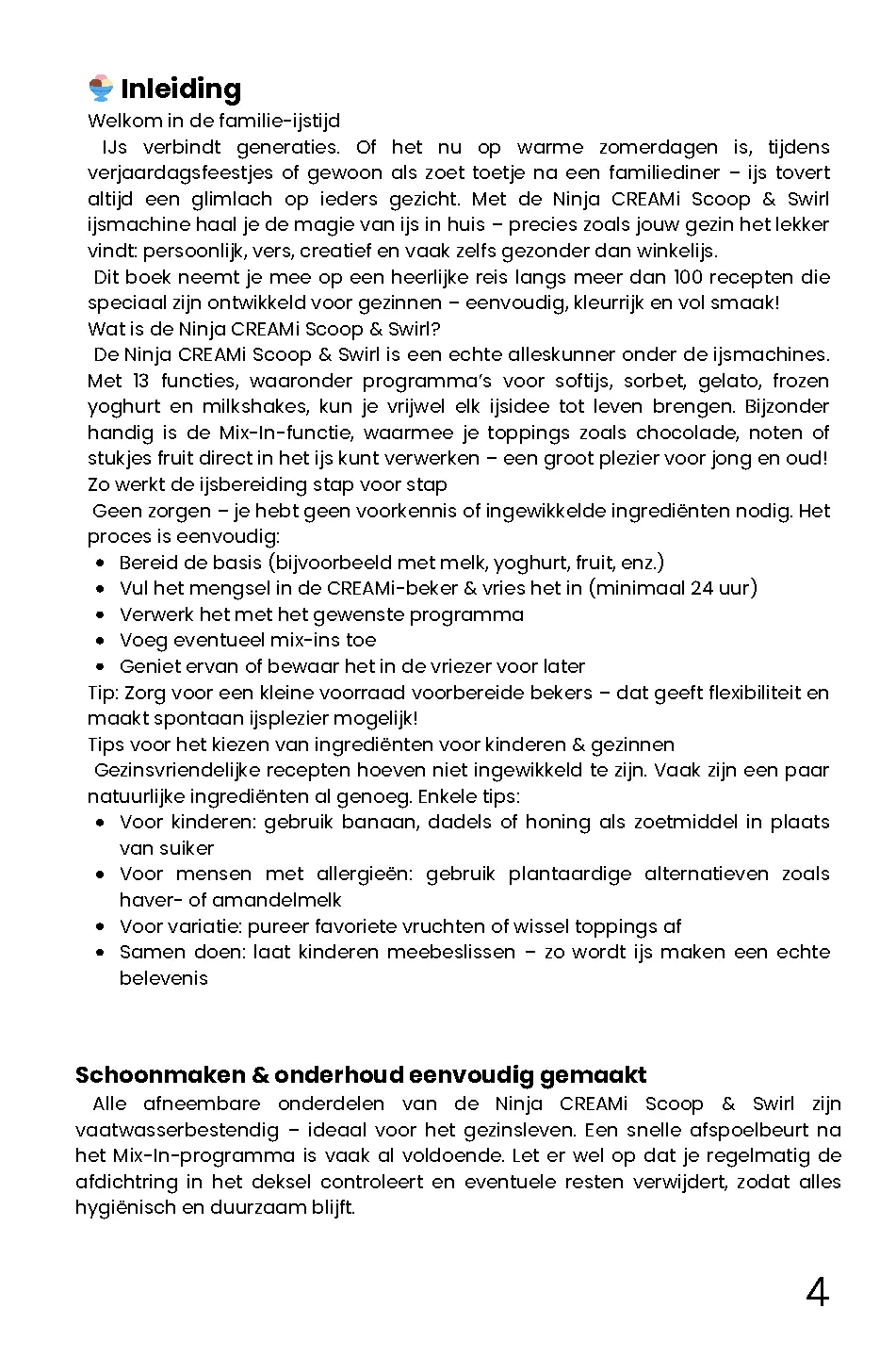 Voorbeeld pagina