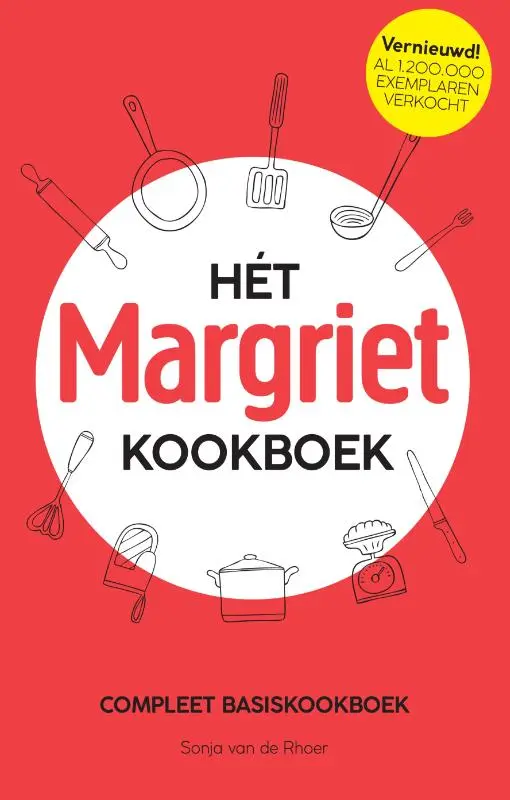 Cover van Hét Margriet kookboek