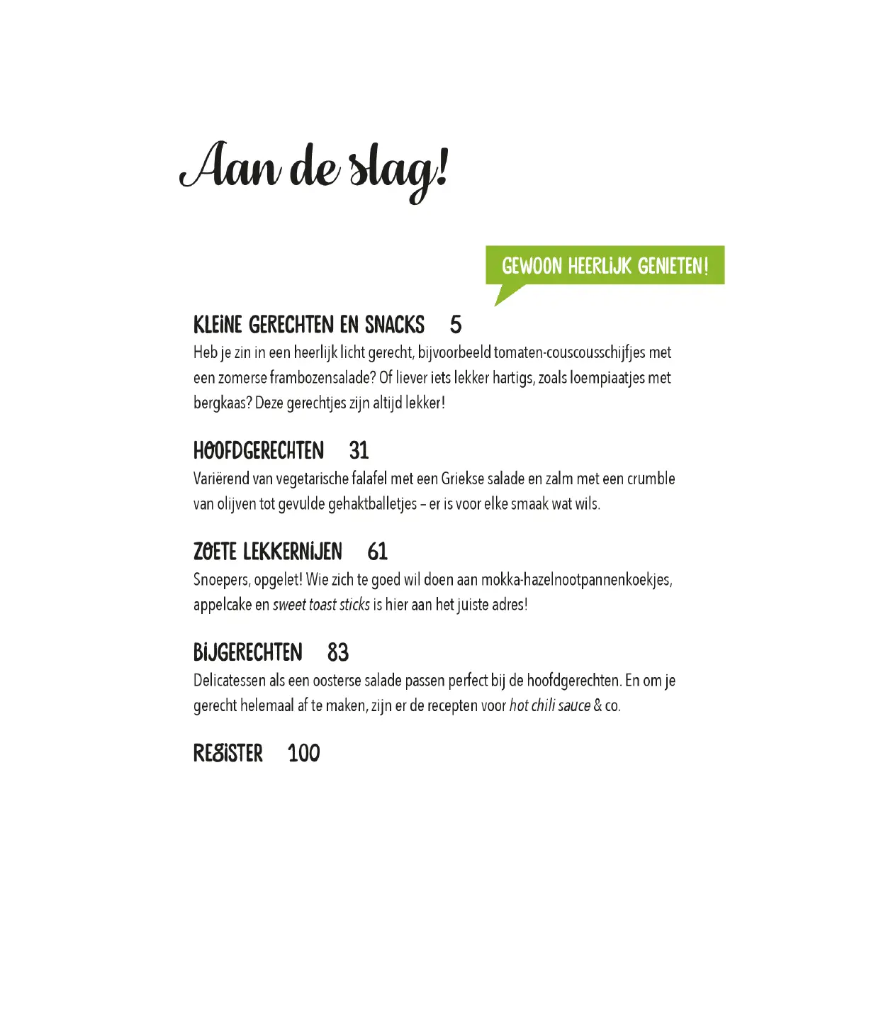 Voorbeeld pagina
