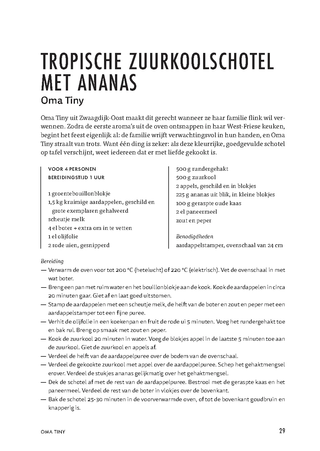 Voorbeeld pagina