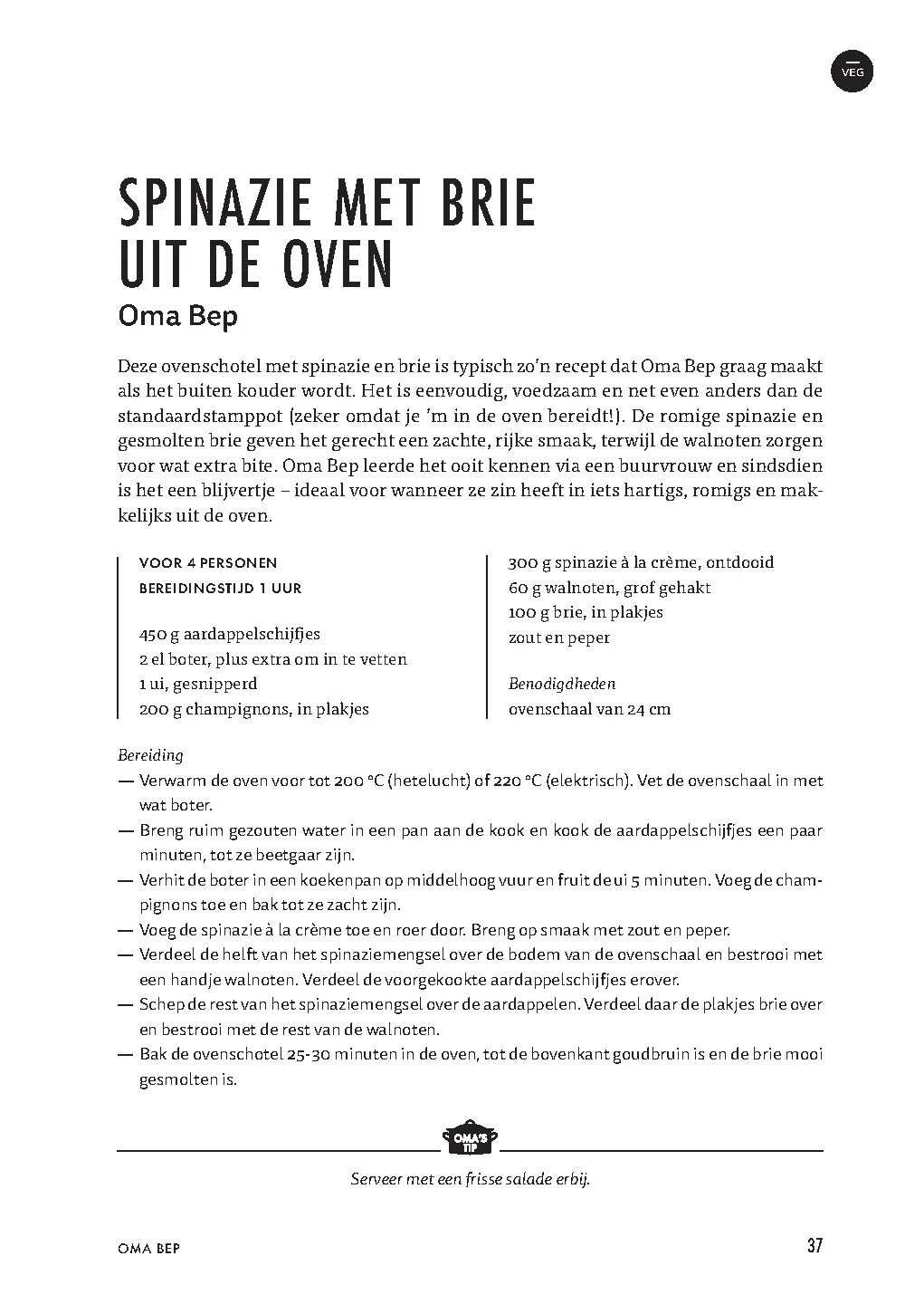 Voorbeeld pagina