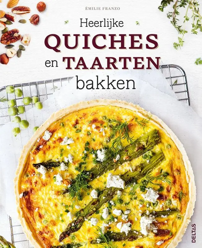Cover van Heerlijke quiches en taarten bakken