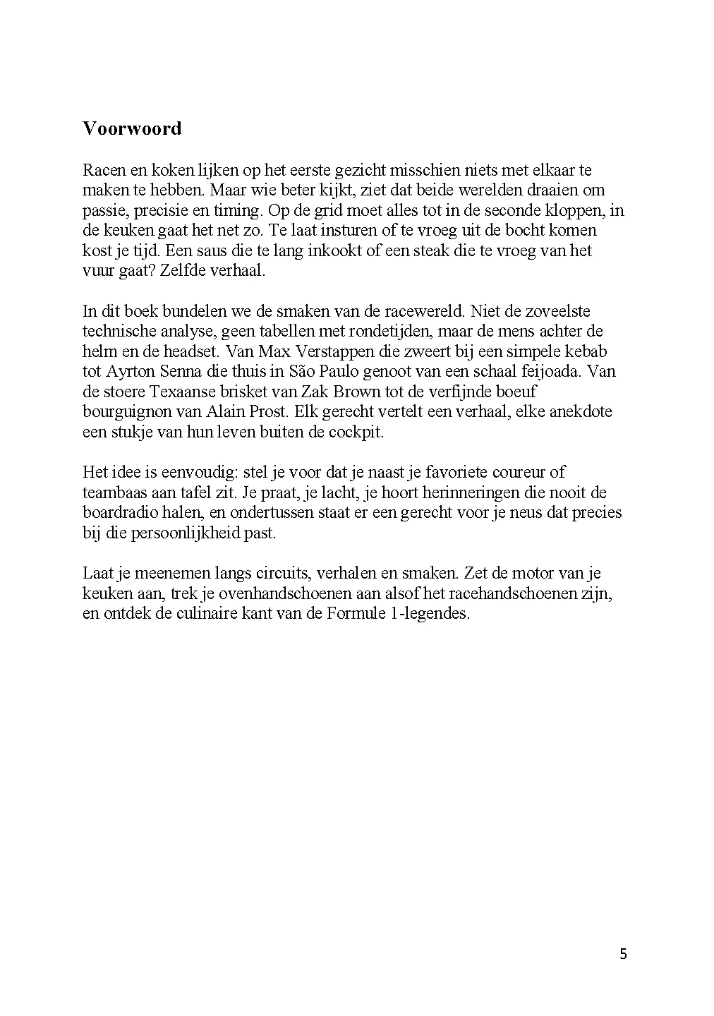 Voorbeeld pagina
