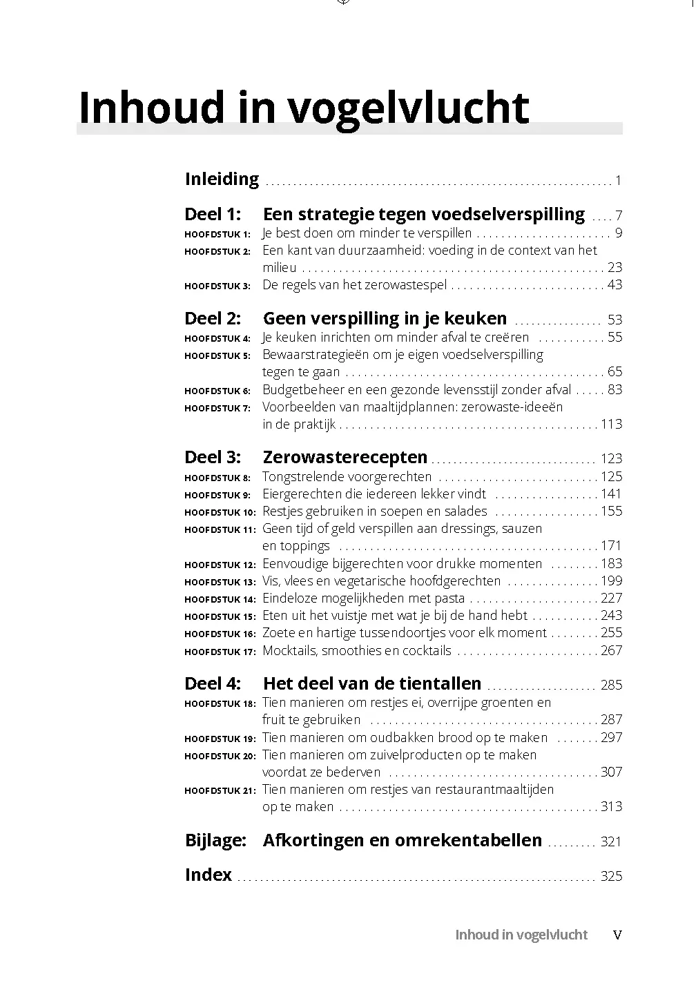 Voorbeeld pagina