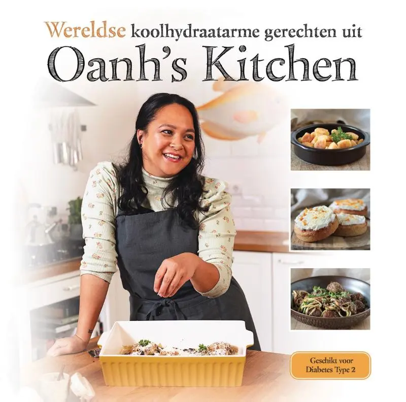 Cover van Wereldse koolhydraatarme gerechten uit Oanh's Kitchen