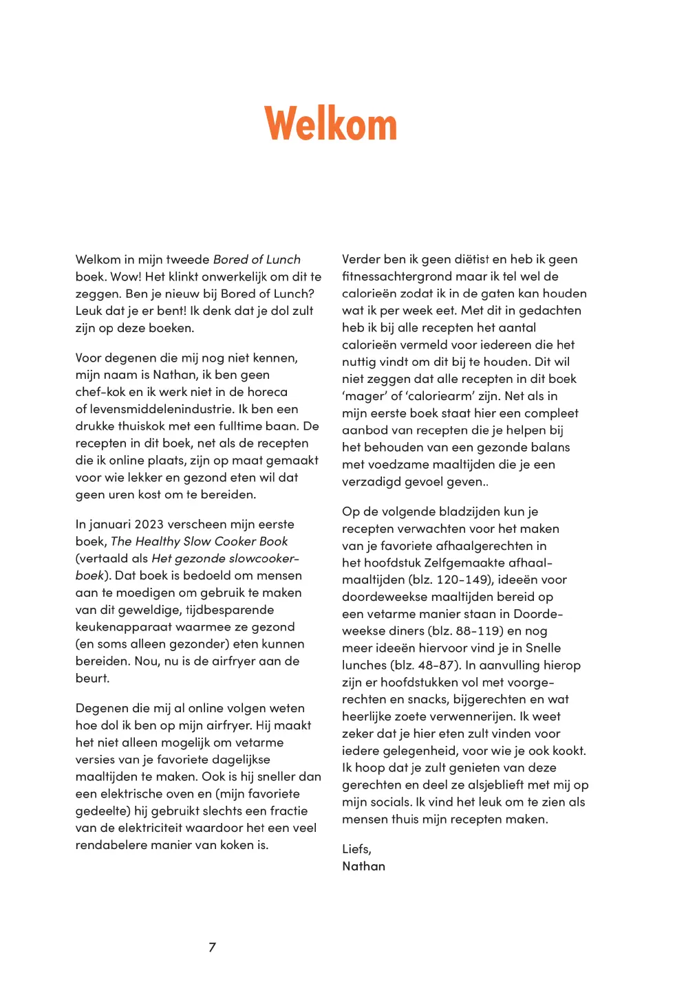 Voorbeeld pagina