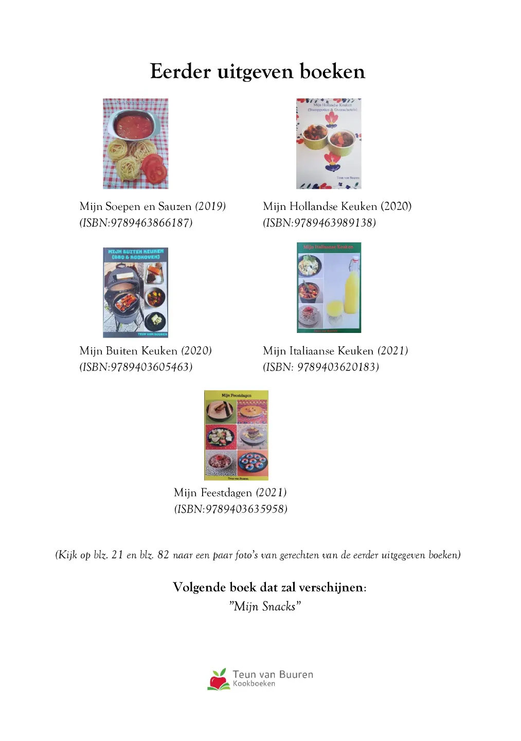 Voorbeeld pagina