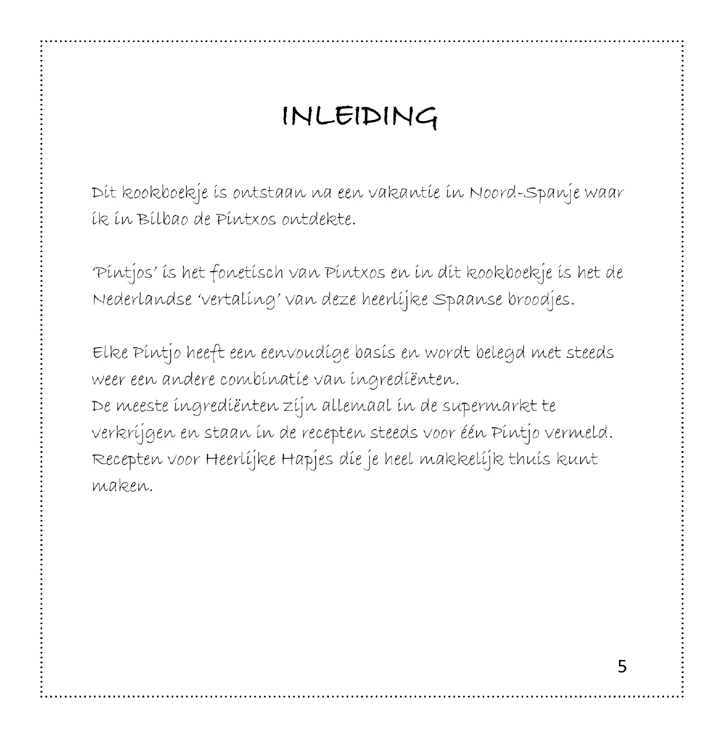 Voorbeeld pagina
