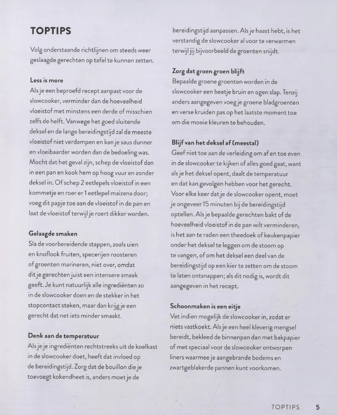 Voorbeeld pagina