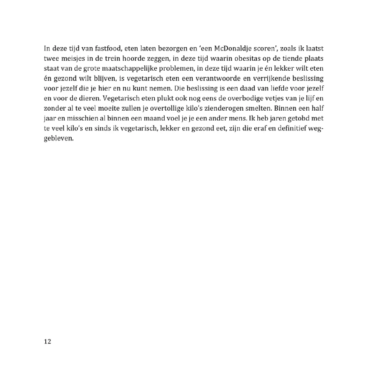 Voorbeeld pagina