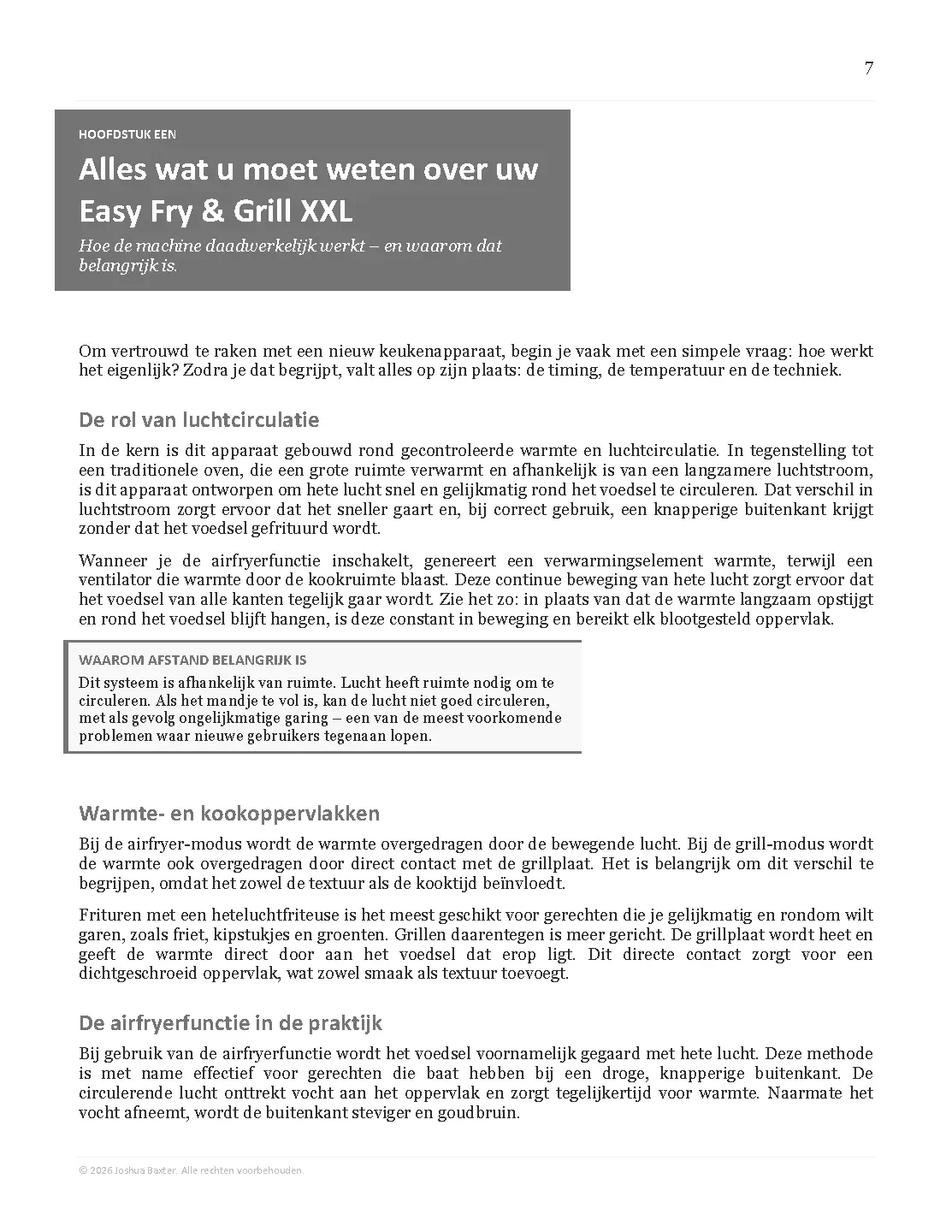 Voorbeeld pagina