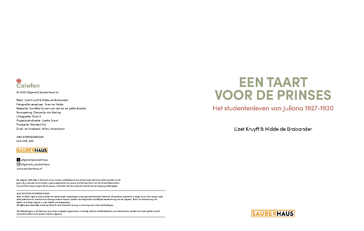 Voorbeeld pagina