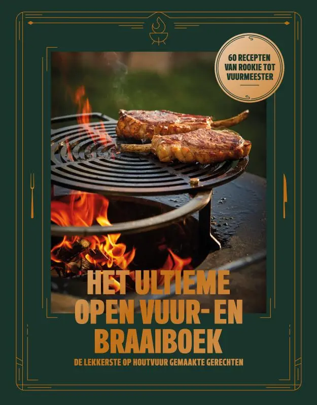 Cover van Het Ultieme Open Vuur- en Braaiboek