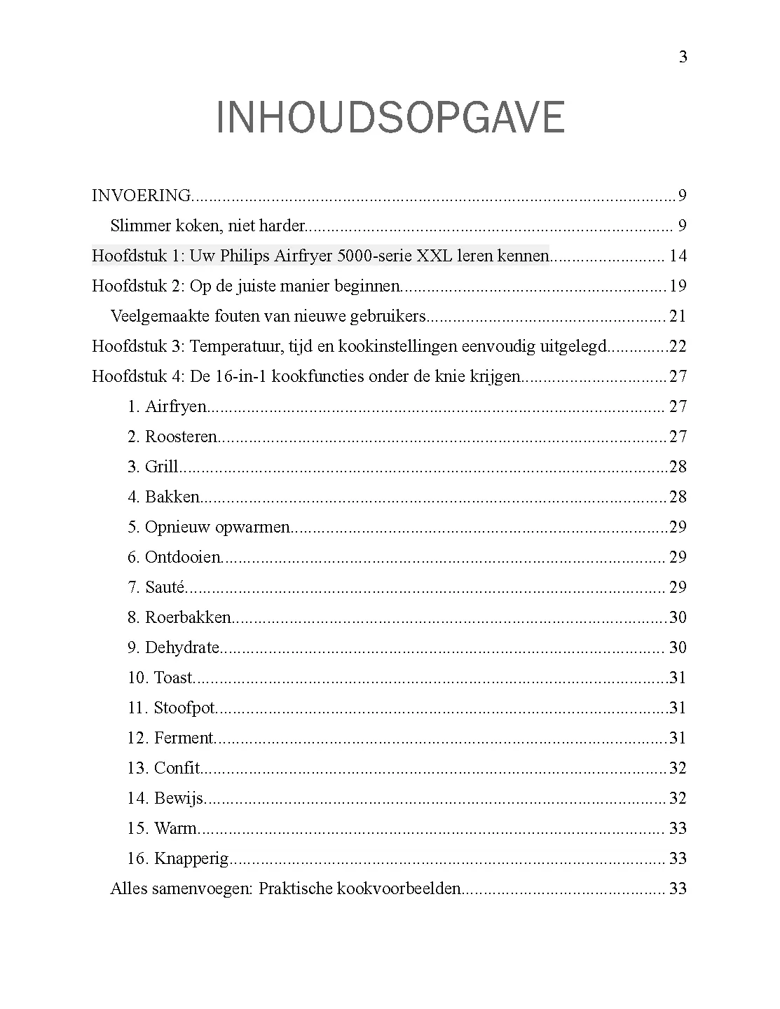 Voorbeeld pagina