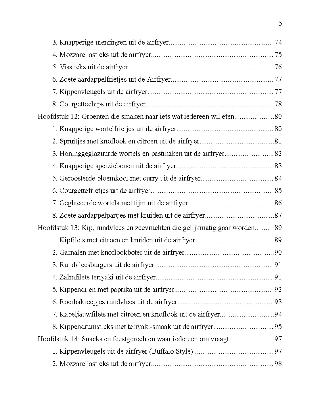 Voorbeeld pagina