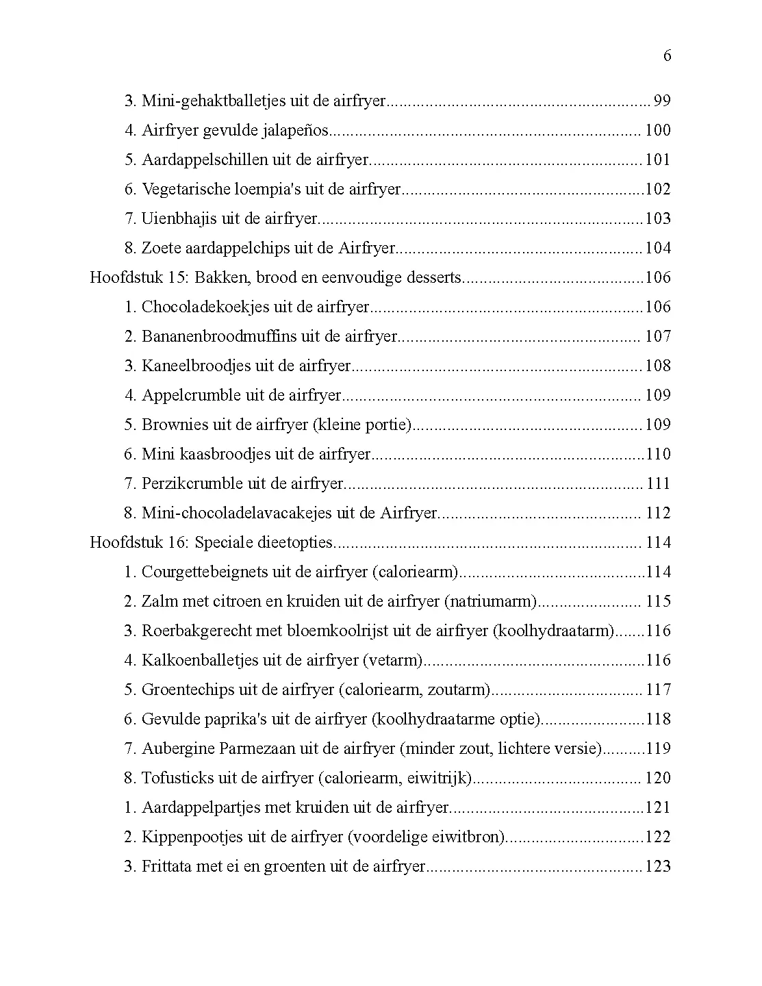 Voorbeeld pagina