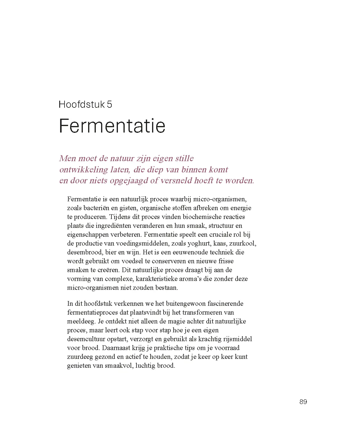 Voorbeeld pagina
