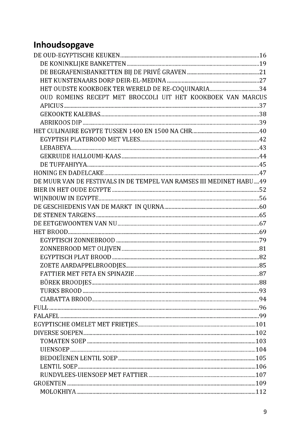 Voorbeeld pagina