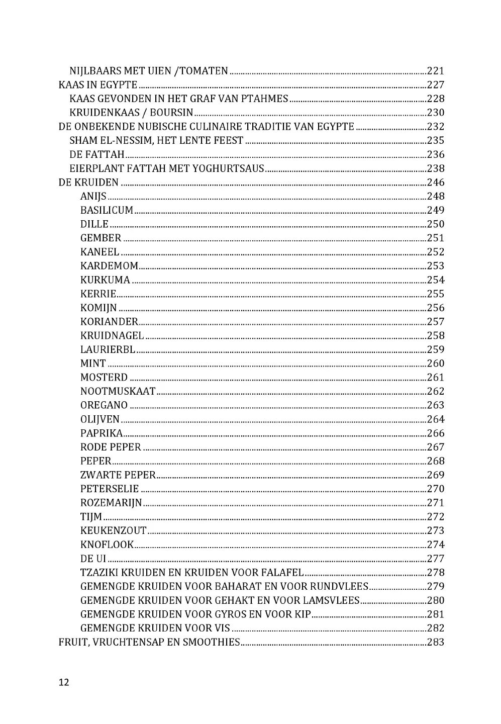 Voorbeeld pagina