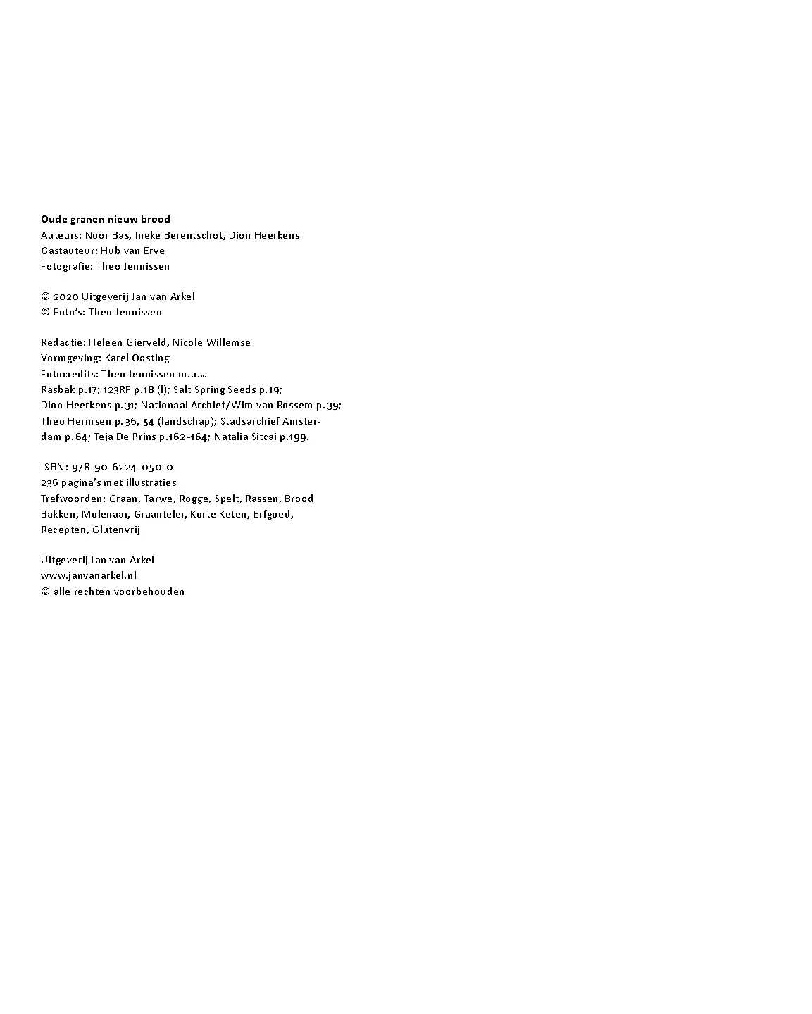 Voorbeeld pagina