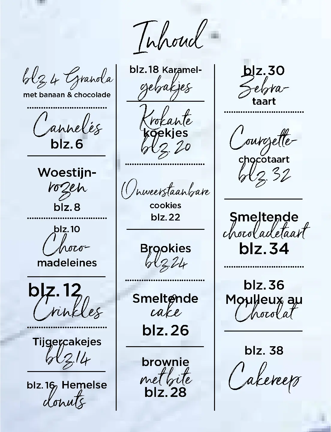 Voorbeeld pagina