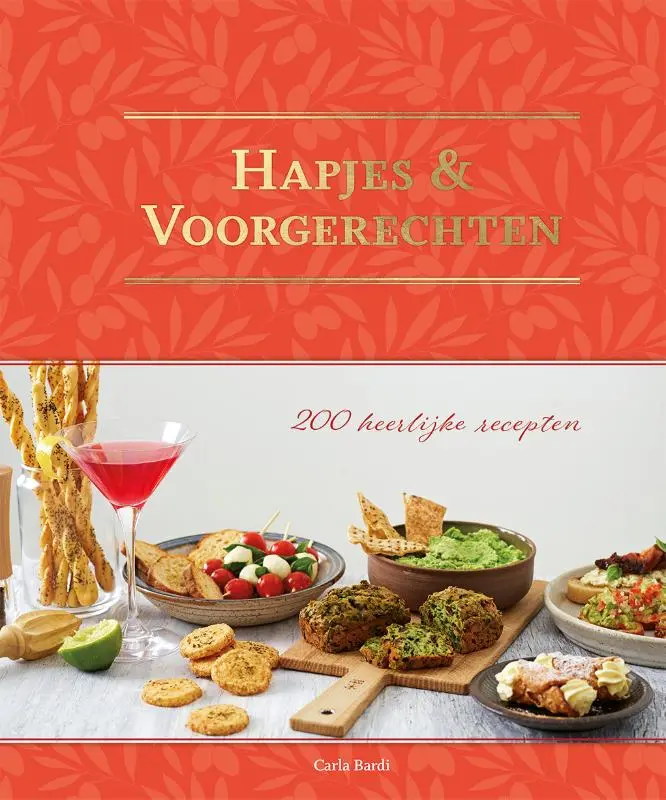 Cover van Hapjes & Voorgerechten-200 recepten