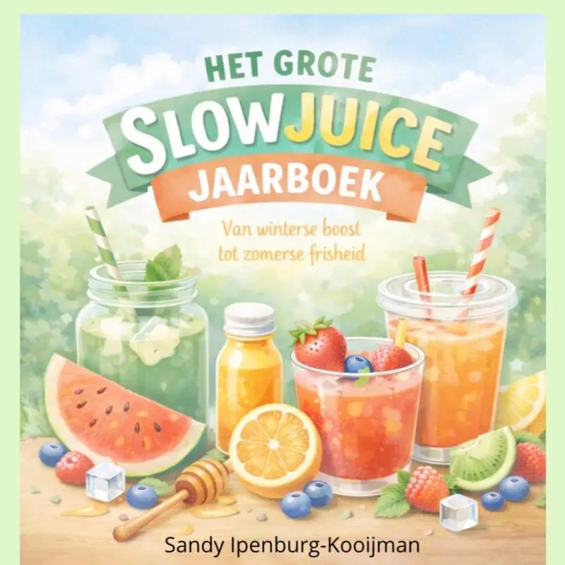 Cover van Het grote slowjuice jaarboek