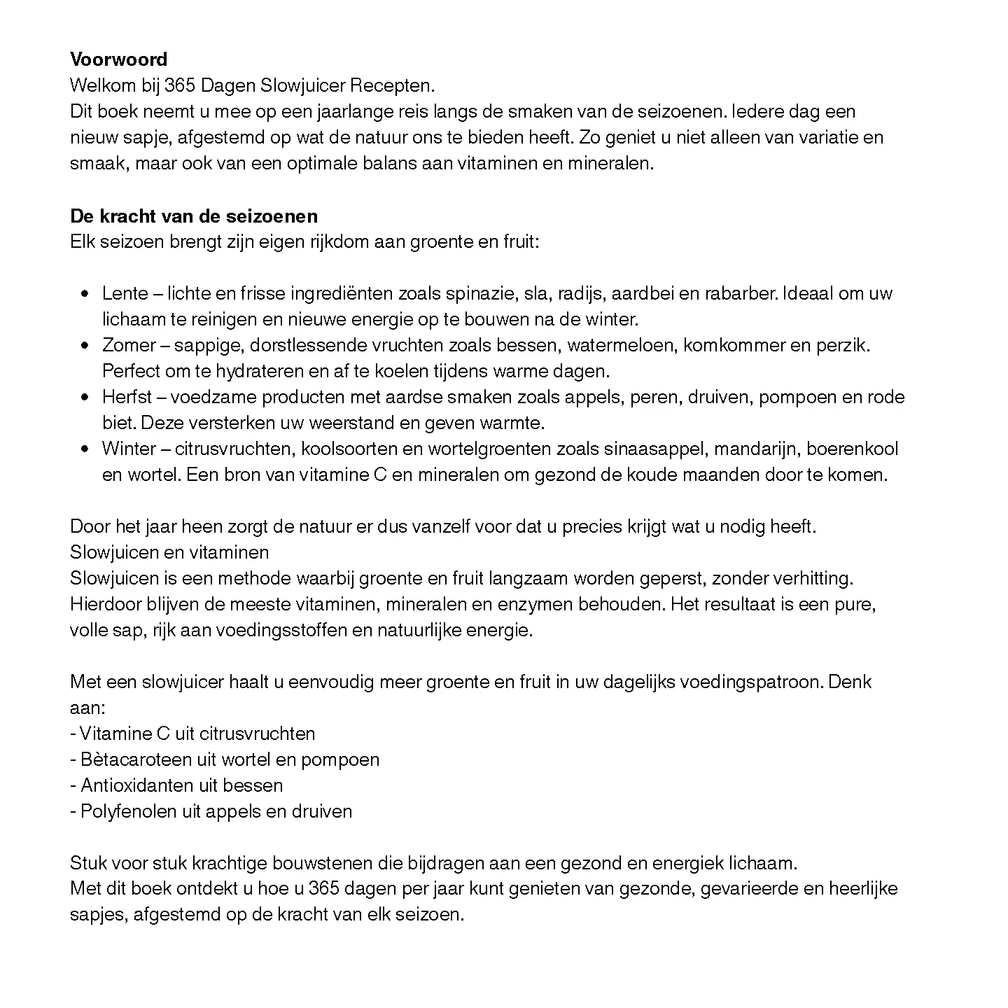 Voorbeeld pagina