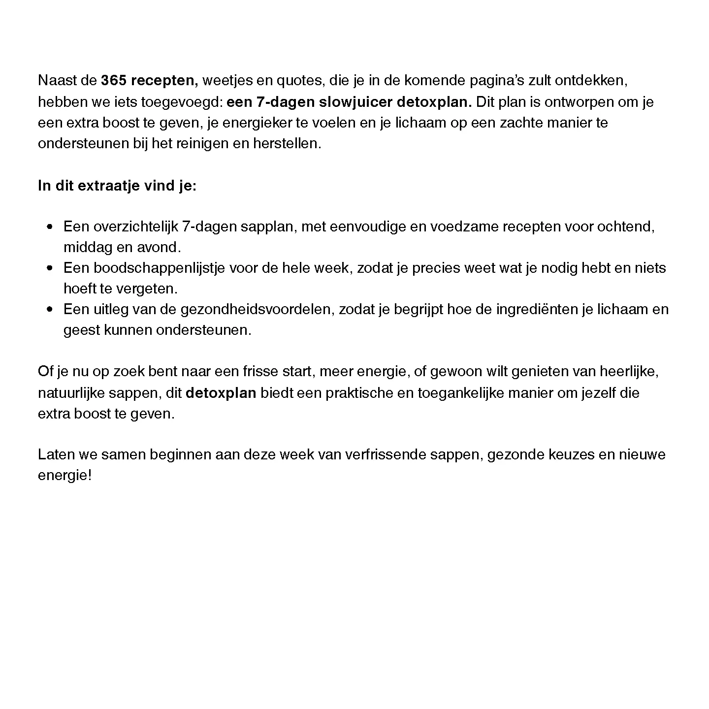 Voorbeeld pagina