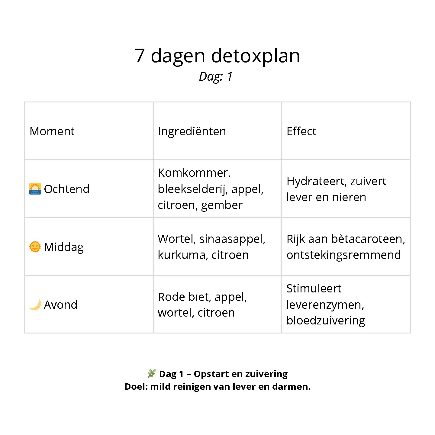 Voorbeeld pagina