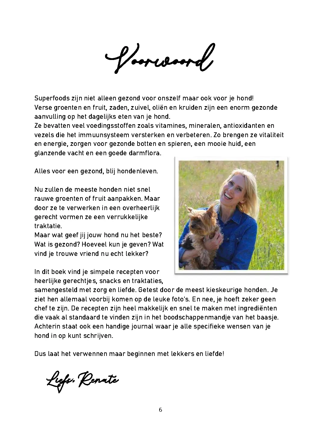 Voorbeeld pagina