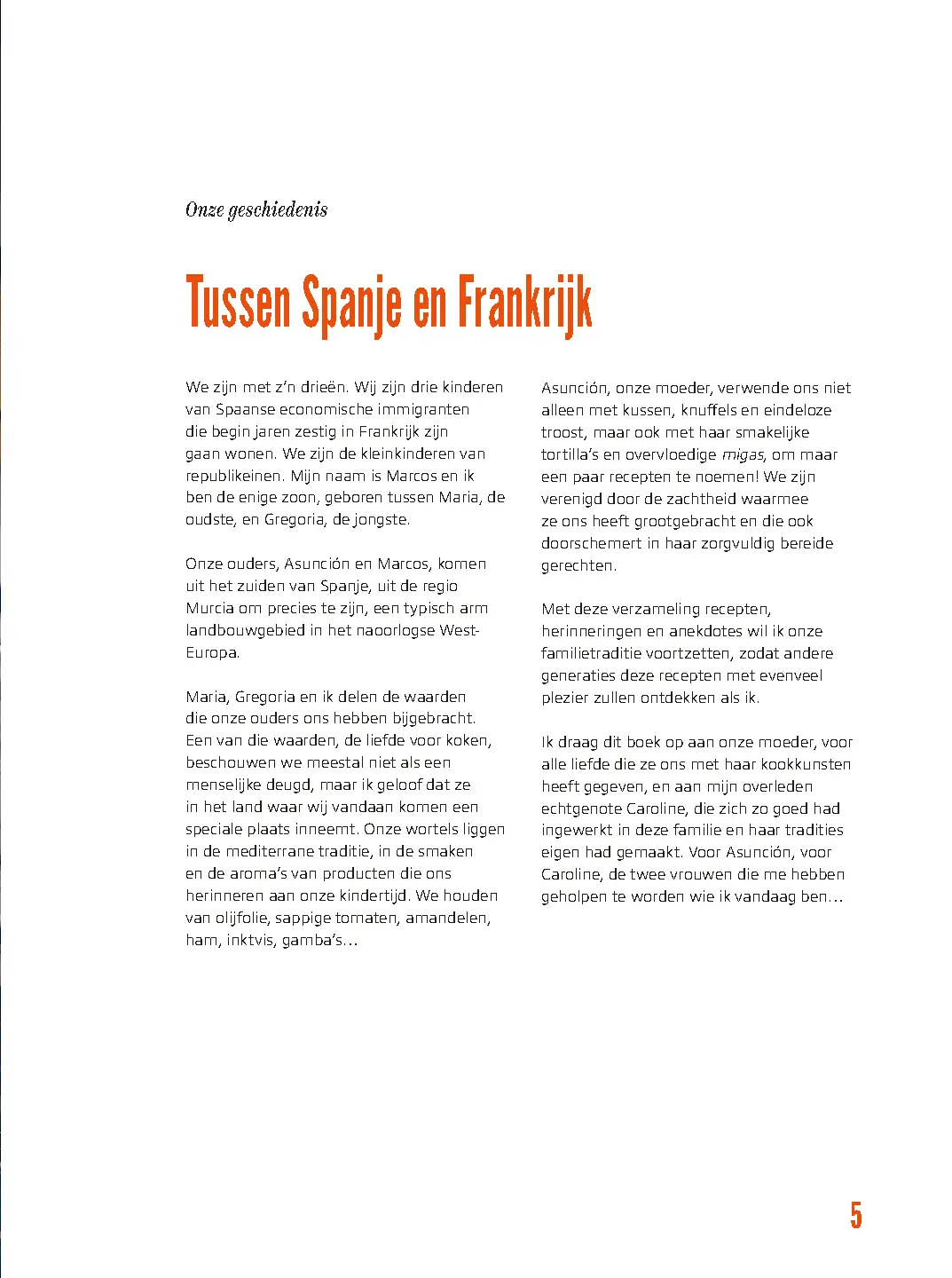 Voorbeeld pagina