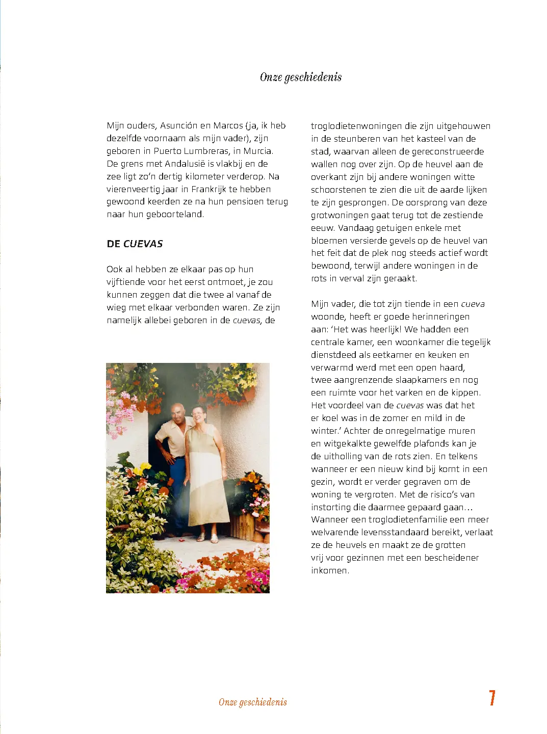 Voorbeeld pagina