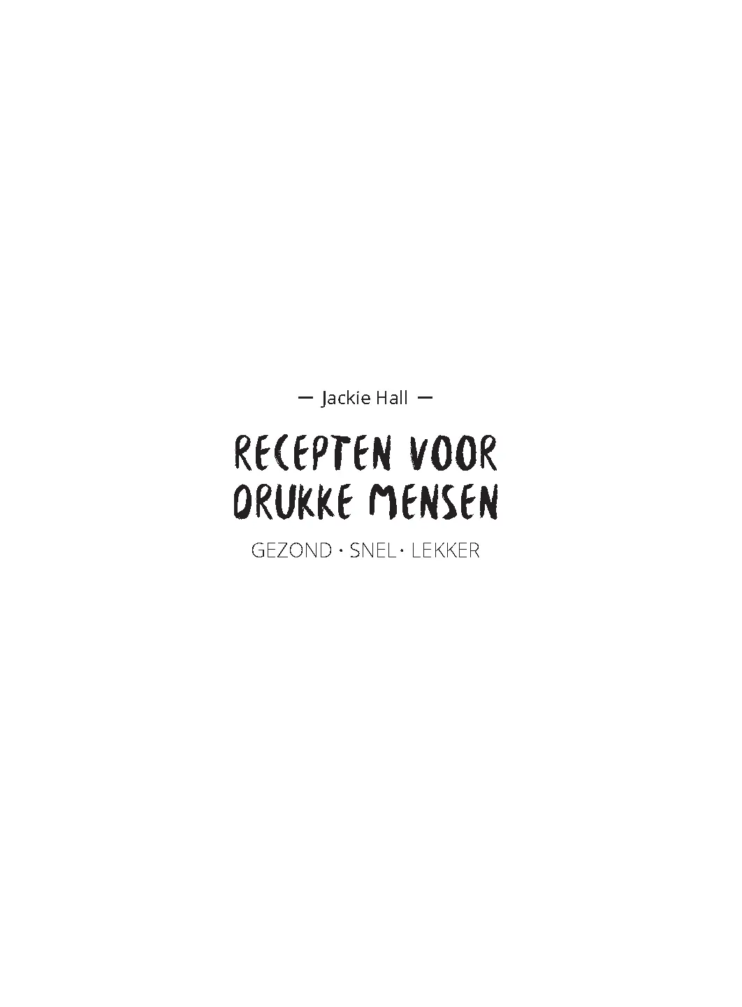 Voorbeeld pagina