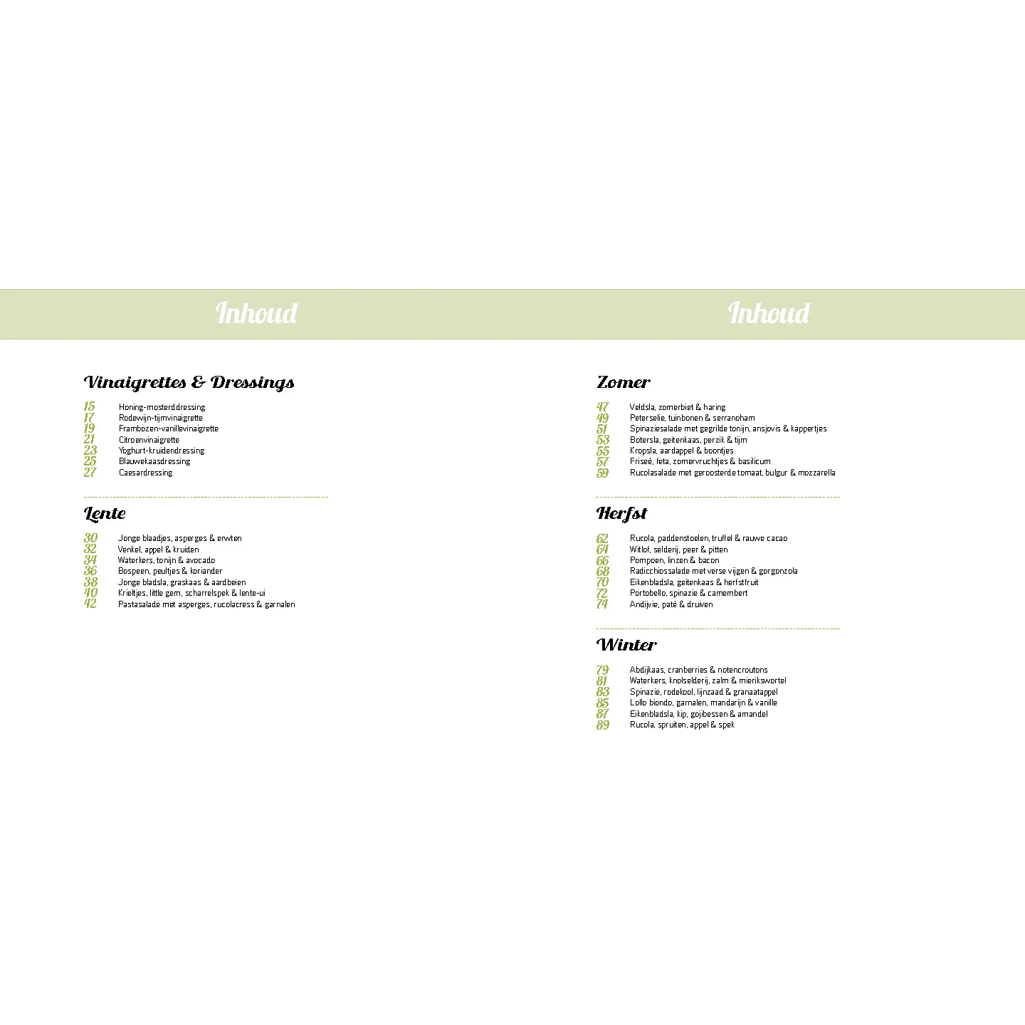 Voorbeeld pagina