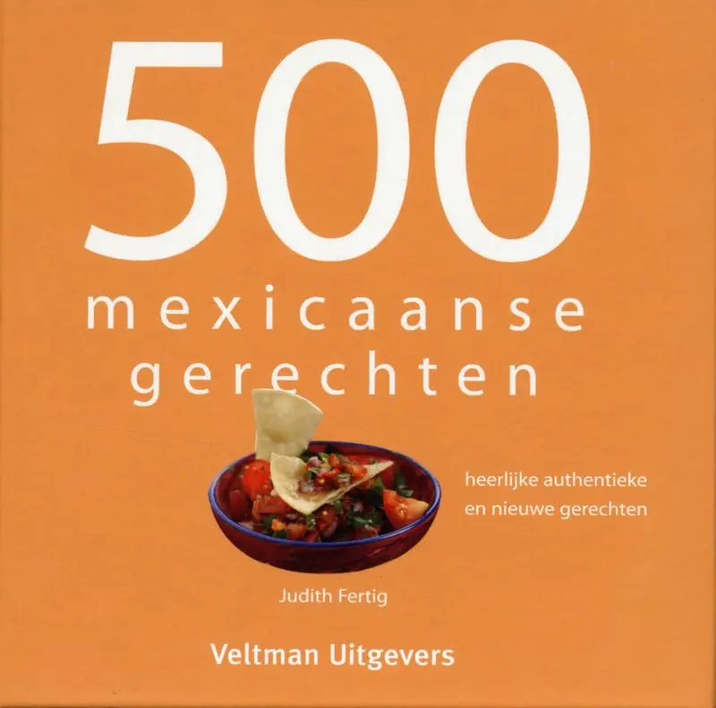 Cover van 500 Mexicaanse gerechten