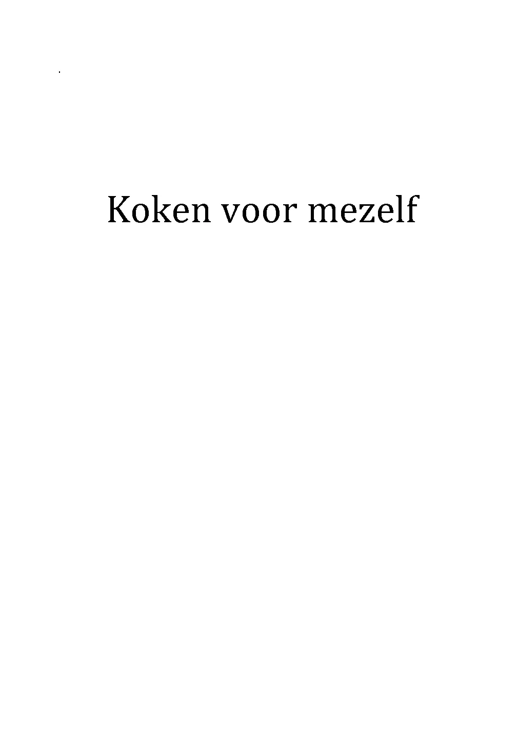 Voorbeeld pagina