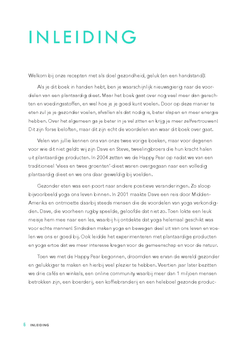 Voorbeeld pagina