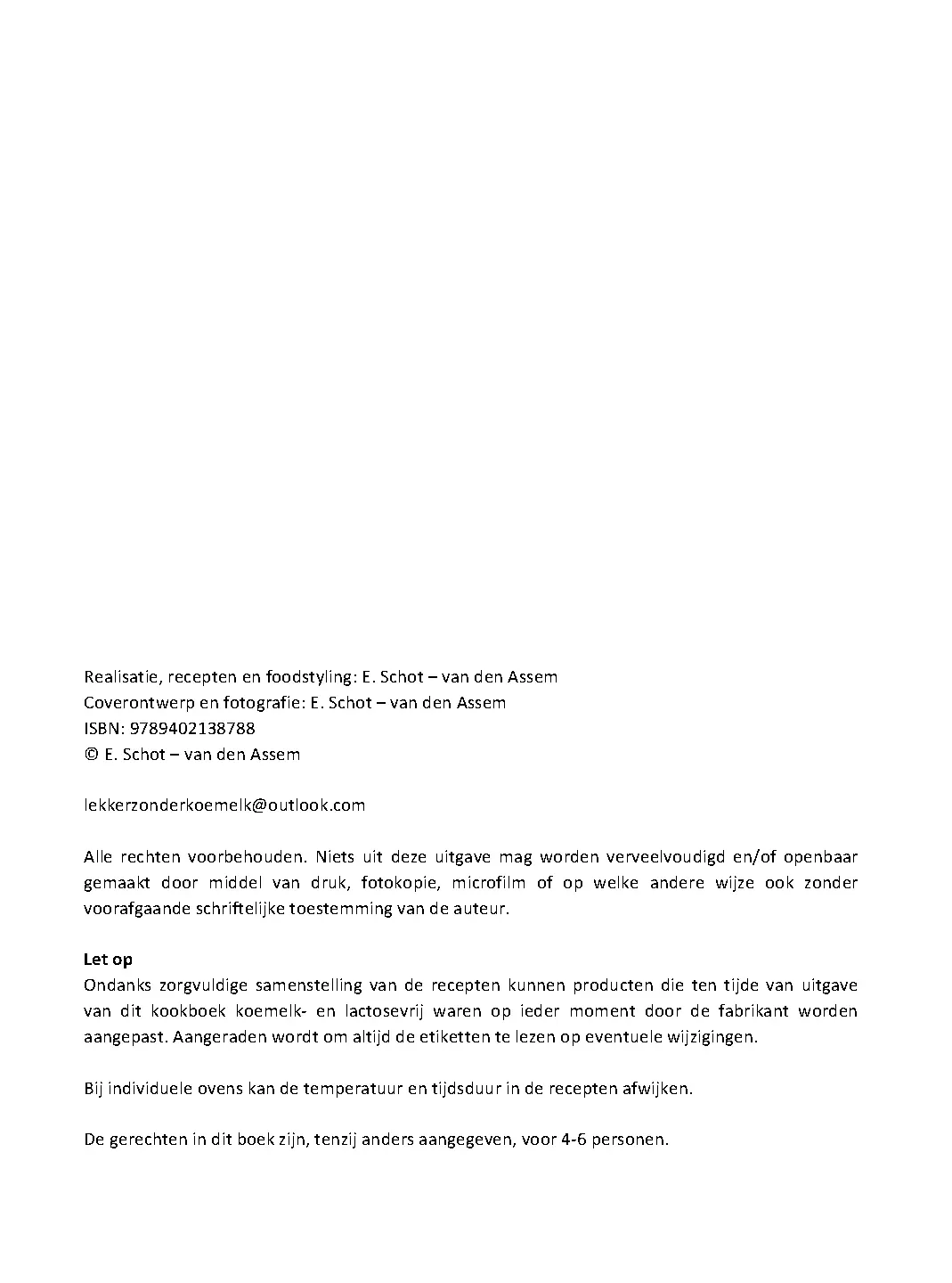 Voorbeeld pagina