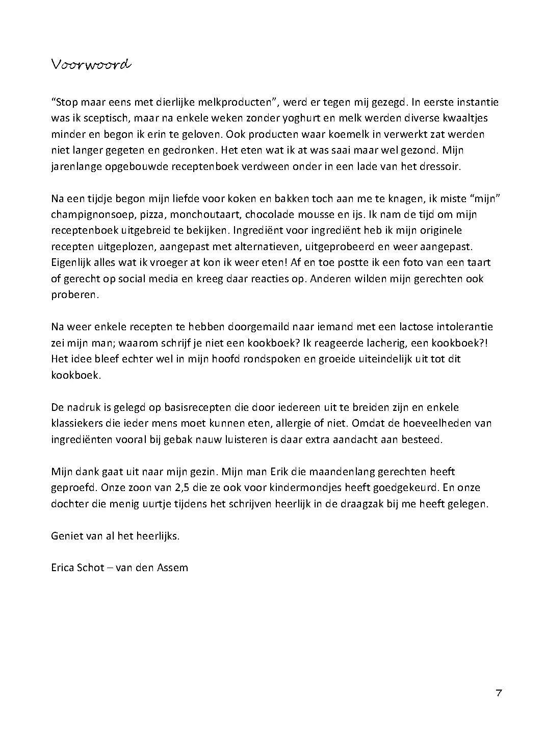 Voorbeeld pagina