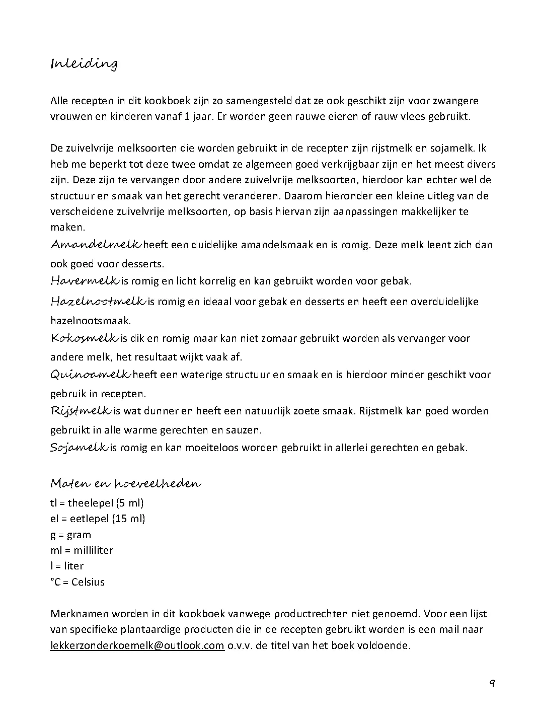 Voorbeeld pagina