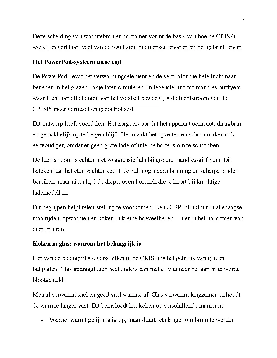 Voorbeeld pagina