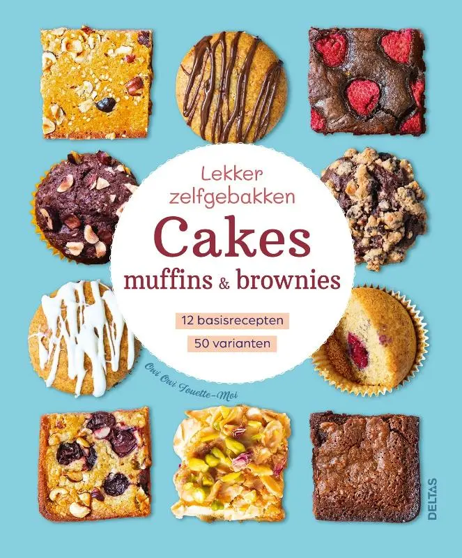 Cover van Lekker zelfgebakken Cakes, muffins & brownies